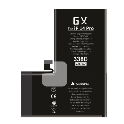 GX für iPhone 14Pro -Akku mit hoher Kapazität