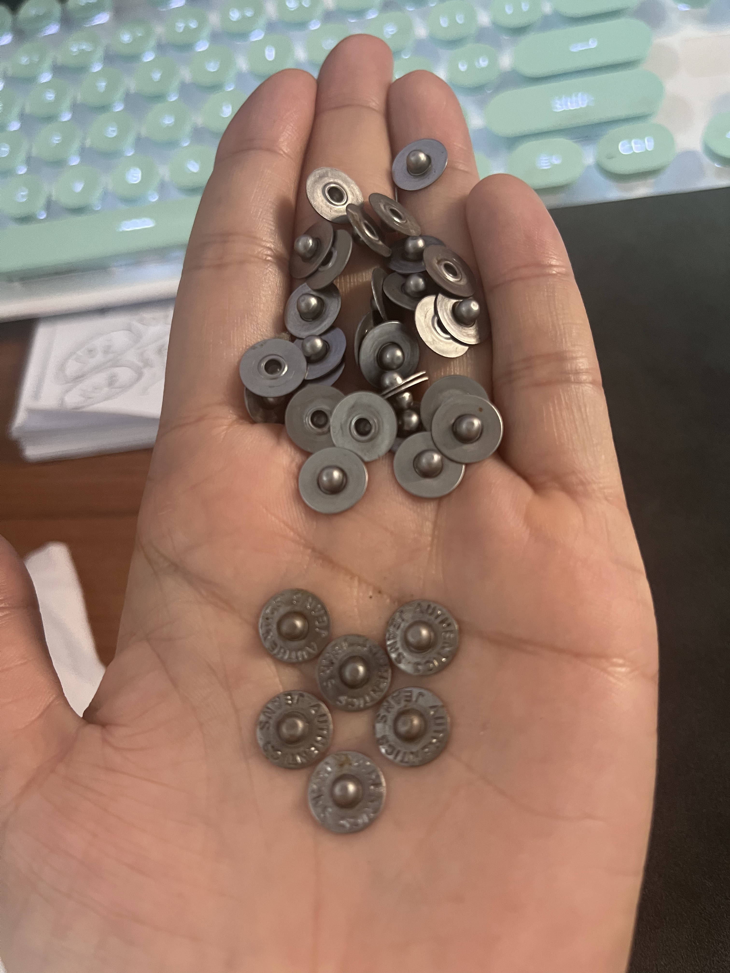 Jean Rivets Production Line: Metal Studs And Rivets For Garment Making ...