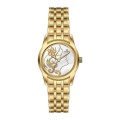 Beautiful Woman Pattern Casual Steel Quartz Ladies Watch