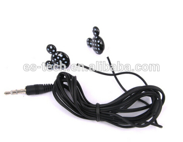 Cute Wired earphones, earphone for retailer and touristic zone