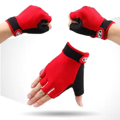 Fashionable Fingerless Gloves Bike Sports Cycling Gloves