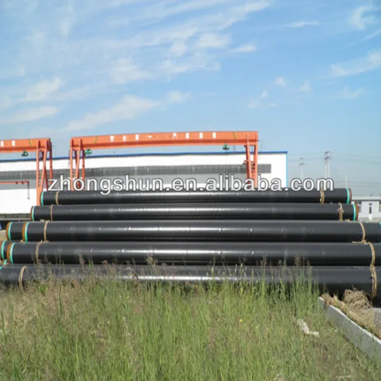 3PE coating SSAW-API5L steel pipe