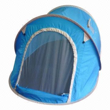 Quick open pop-up tent, measures 245x145x100cm