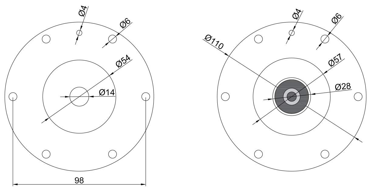 K3502 M1591 Buna Diaphragm Repair Kit