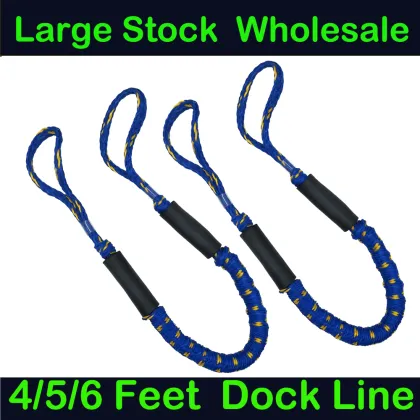 Boats Docking Boat Bungee Dock Lines Dock Rope Ties