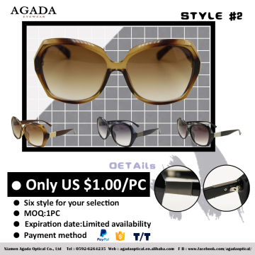Best Selling Fashion PC $1 Sunglasses Stock