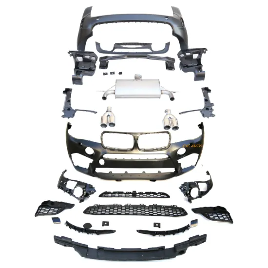 X5M Bodykit for BMW X5 F15: Modified F85 Bumper, Diffuser, Wheel Arches, Side Skirts