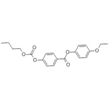 Benzoic acid,4-[(butoxycarbonyl)oxy]-, 4-ethoxyphenyl ester CAS 16494-24-9