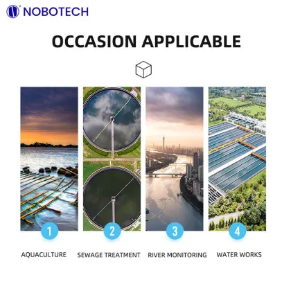 NOBOTECH NS-ZS601 Smart Total Suspended Solids Sensor for Low Range TSS Measurement