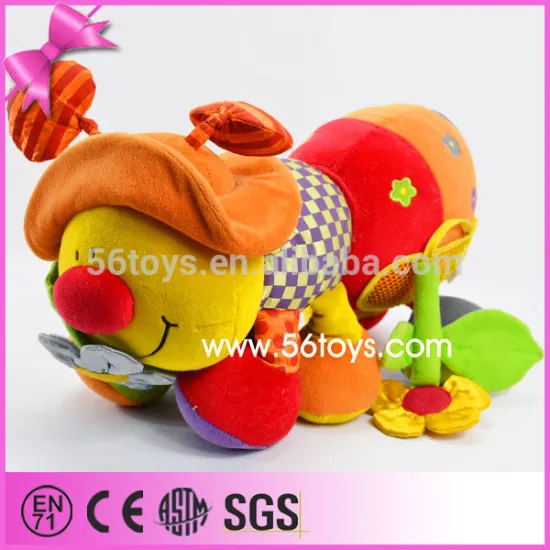 super soft stuffed cotton fabric cute cartoon bee plush stuffed toys