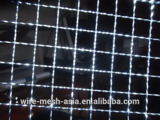 pvc/lead crimped Wire Mesh