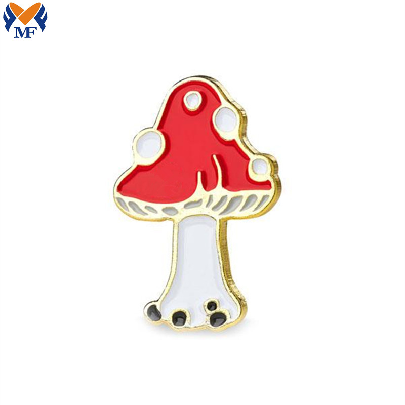 Red Mushroom Pin