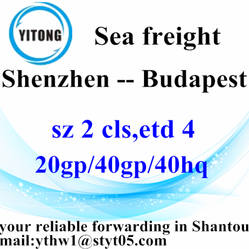 Shenzhen Shipping Agent Logistics Transport Service to Budapest