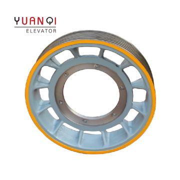 Mitsubishi Elevator Apre Parts EM2470/2471 Traction Sheave 620/630*130*6/5/4*12