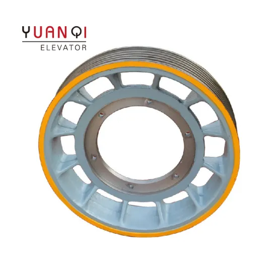 Mitsubishi Elevator Apre Parts EM2470/2471 Traction Sheave 620/630*130*6/5/4*12