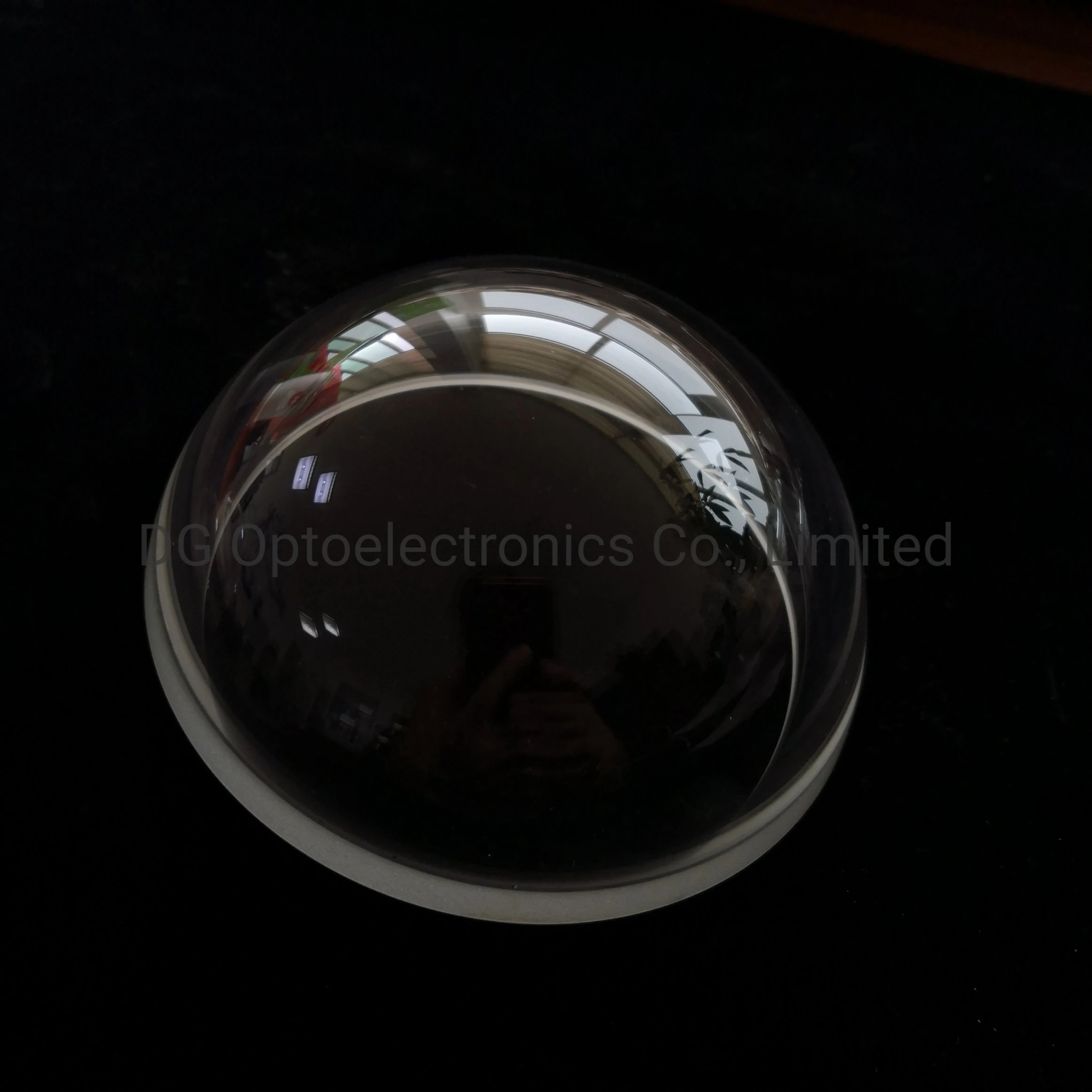 D250mm Glass Spherical Dome Lens