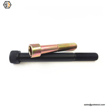 DIN912/GB70, класс 12,9, черные винты с шестигранной головкой M1,4-M16