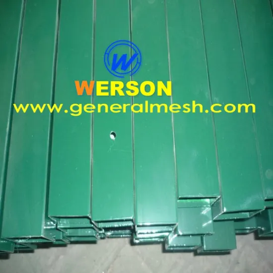 weld mesh fence square stake,fence rectangle stake-senke stock supply