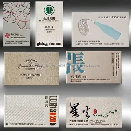 JC-YJ-12 Business Card Embossing Machine Price