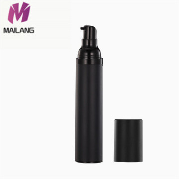 Korean Design Airless Bottles with Free Shipping - 15ml, 30ml, 50ml Black Lotion Bottles
