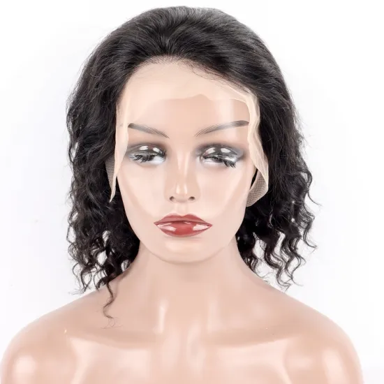 human hair wig lace front short hair loose deep wags for black women lace wig vendor wholesale wigs 100% human hair