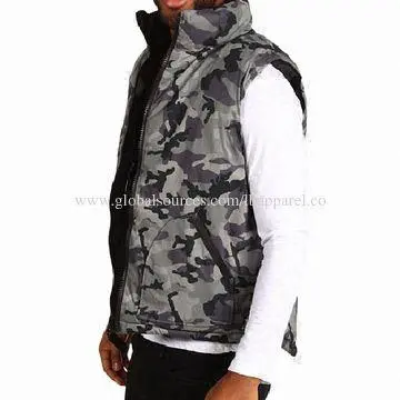 OEM/ODM Service High-quality Reversible Vest for Men