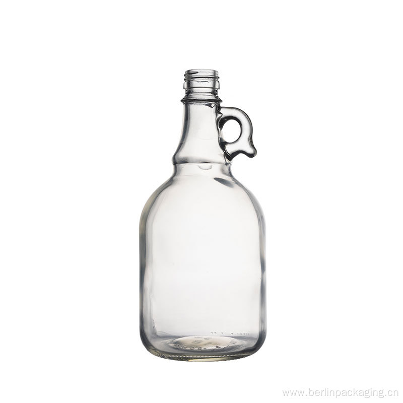 Growler Glass Spirit Jug with Handle