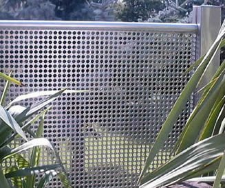 metal mesh shade