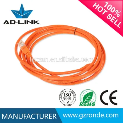 Ethernet lan network cable grey patch cord UTP cat5e cable 3m