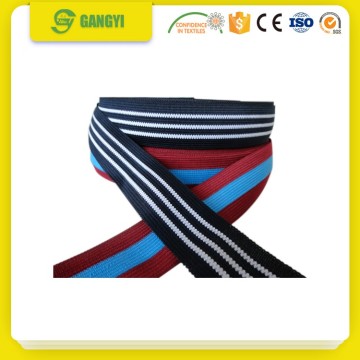 High quality Oeko-Tex wide Knitted elastic cord and webbing manufacturer