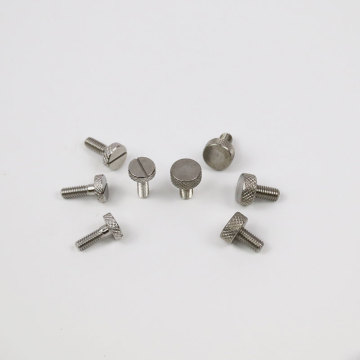 Stainless Steel 304 Slotted Knurled Thumb Screws