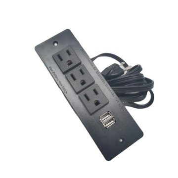 American Standard 3 Concealed Power Socket with 2 USB Ports - New Products