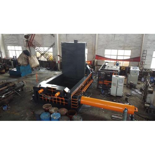 Side push-out Scraps Steel Turnings Sheets Metal Baler