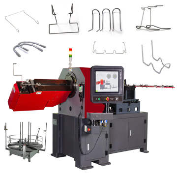 Compact 3 Axis Single Head 3D CNC Wire Bending Machine