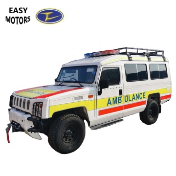 Right Hand Drive 4WD Medical Ambulance with Diesel Euro 4 Engine