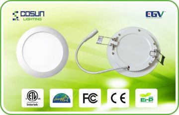11mm Recessed Energy Saving Led Downlights , Embedded Ultra Thin Energy Saving Led Lights
