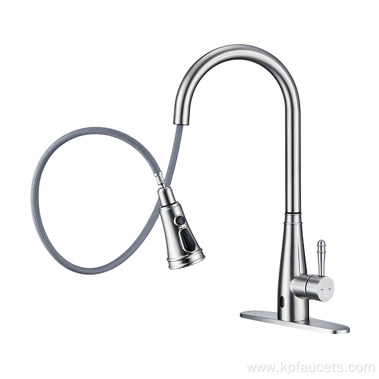 Quality Stainless Steel Brushed Smart Sensor Tap