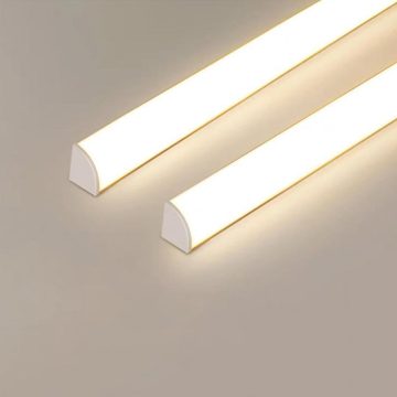 Profili di alluminio estruso del canale Alu V per illuminazione a strisce LED