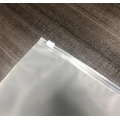 Pvc Zipper Packaging Bag Custom Cosmetic CPE/PVC Frosted Plastic Zipper Bag Manufactory