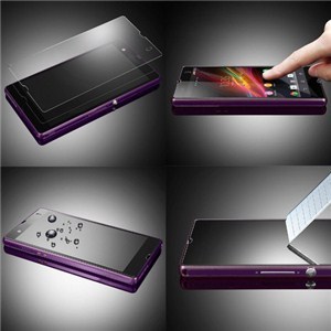 Clear Tempered Glass Screen Protector For Sony