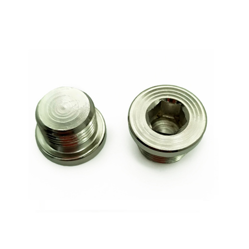 cnc turning sensor nut plug bung spacer