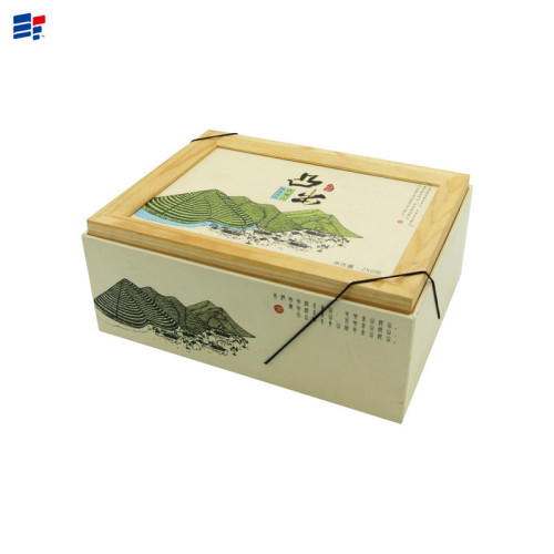 Classical tea packaging box