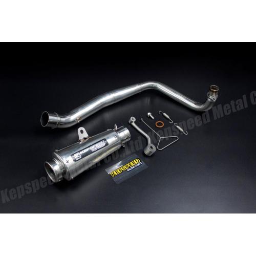 Stainless exhaust pipe for monkey