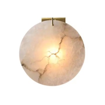 Marble Wall Lamp for Living Room Background