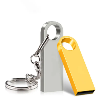 Free Custom Logo Waterproof Metal USB Flash Drive 32GB/64GB/128GB 2.0/3.0