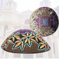 Fekete Kippah Kippa zsidó Yarmulkes