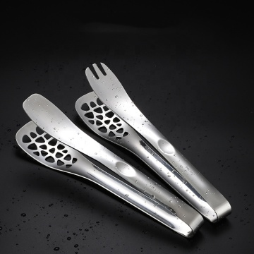 Kitchen Tongs 18/8 Stainless Steel Bread Clip