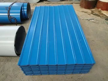 galvanized corrugated steel plates