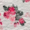 Floral Printed Lace Fabric