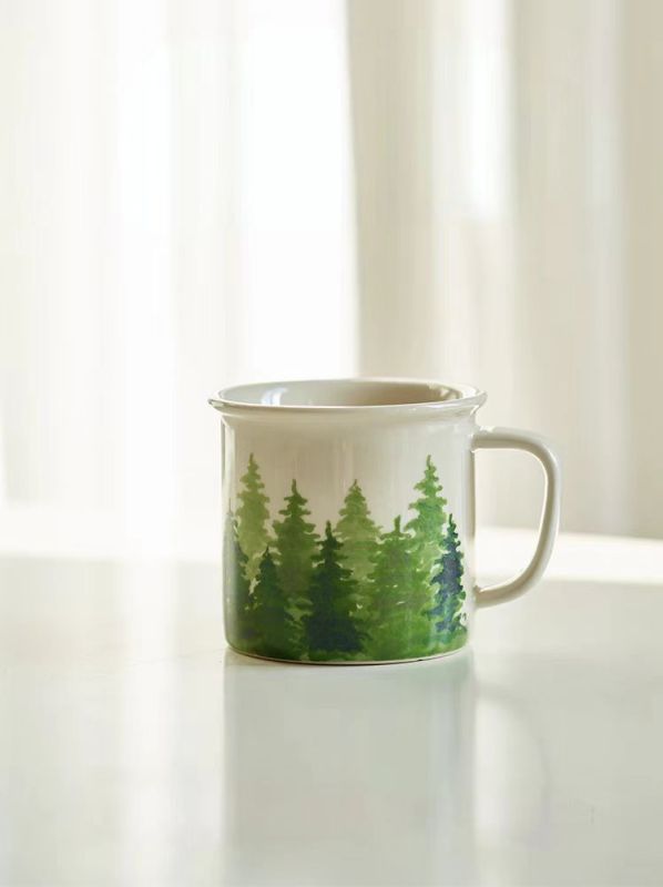 Forest - themed Ceramic Mug